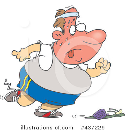 Runner Clipart #437229 by toonaday