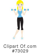 Fitness Clipart #73029 by Rosie Piter