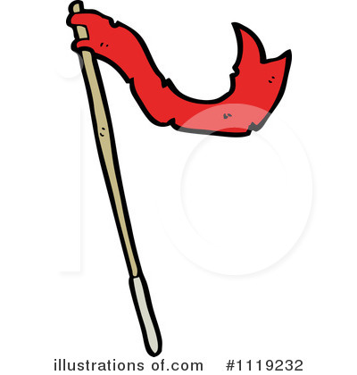 Royalty-Free (RF) Flag Clipart Illustration by lineartestpilot - Stock Sample #1119232