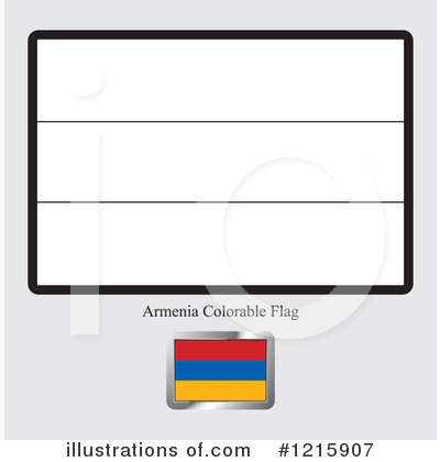 Royalty-Free (RF) Flag Clipart Illustration by Lal Perera - Stock Sample #1215907