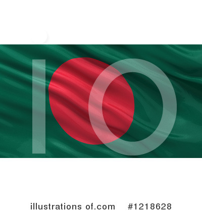 Royalty-Free (RF) Flag Clipart Illustration by stockillustrations - Stock Sample #1218628