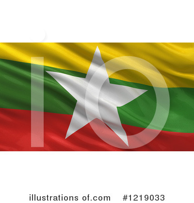Royalty-Free (RF) Flag Clipart Illustration by stockillustrations - Stock Sample #1219033