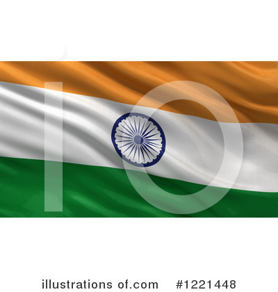 Royalty-Free (RF) Flag Clipart Illustration by stockillustrations - Stock Sample #1221448