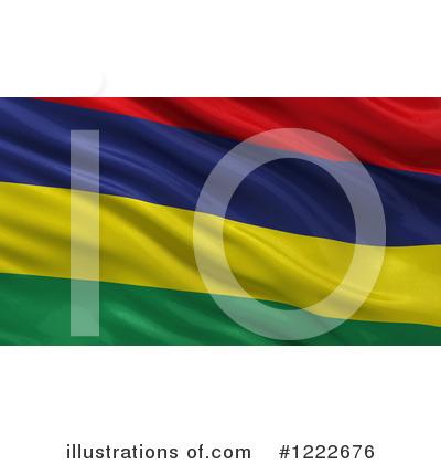 Royalty-Free (RF) Flag Clipart Illustration by stockillustrations - Stock Sample #1222676