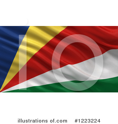 Royalty-Free (RF) Flag Clipart Illustration by stockillustrations - Stock Sample #1223224