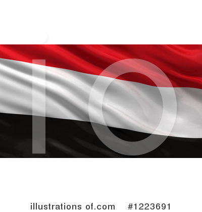 Royalty-Free (RF) Flag Clipart Illustration by stockillustrations - Stock Sample #1223691
