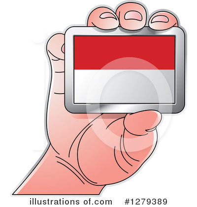 Royalty-Free (RF) Flag Clipart Illustration by Lal Perera - Stock Sample #1279389