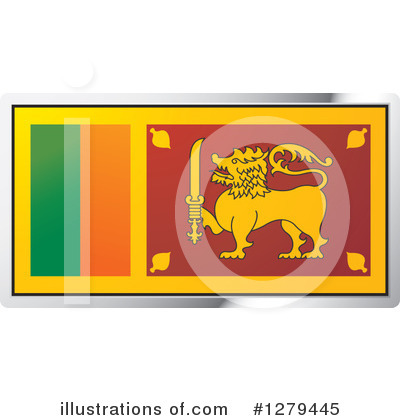 Royalty-Free (RF) Flag Clipart Illustration by Lal Perera - Stock Sample #1279445
