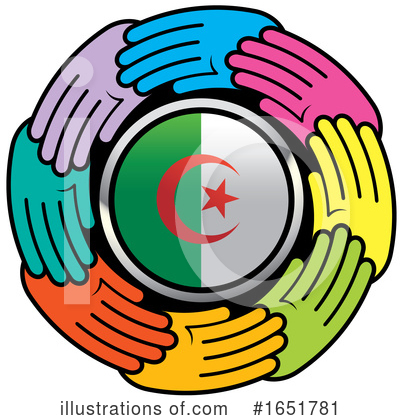 Algeria Clipart #1651781 by Lal Perera