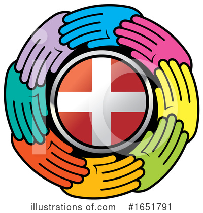 Flag Clipart #1651791 by Lal Perera