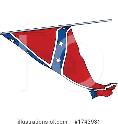 Royalty-Free (RF) Flag Clipart Illustration by dero - Stock Sample #1743931