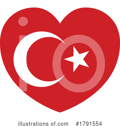 Turkey Flag Clipart #1791554 by AtStockIllustration