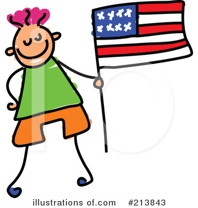 Royalty-Free (RF) Flag Clipart Illustration by Prawny - Stock Sample #213843