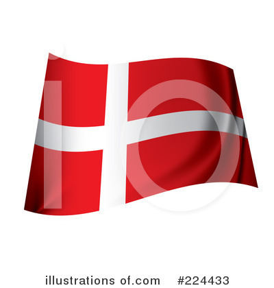 Royalty-Free (RF) Flag Clipart Illustration by michaeltravers - Stock Sample #224433