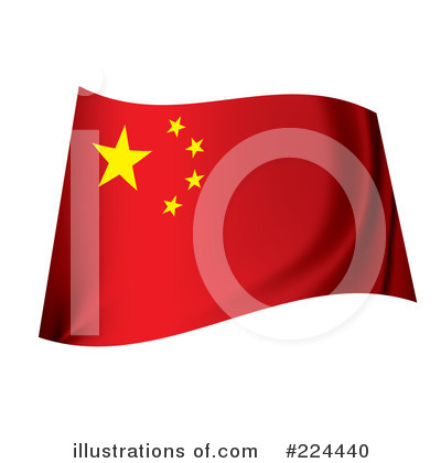 Royalty-Free (RF) Flag Clipart Illustration by michaeltravers - Stock Sample #224440