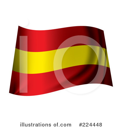Royalty-Free (RF) Flag Clipart Illustration by michaeltravers - Stock Sample #224448