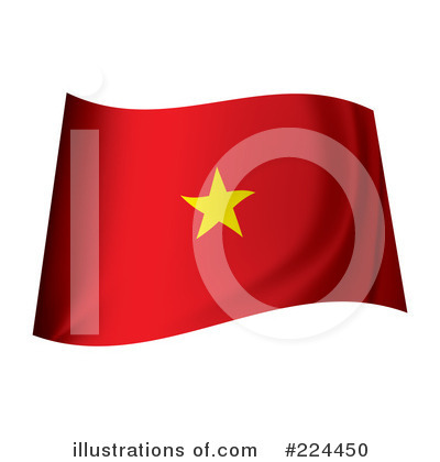 Royalty-Free (RF) Flag Clipart Illustration by michaeltravers - Stock Sample #224450