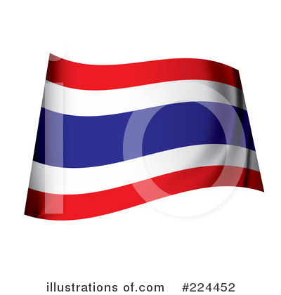 Royalty-Free (RF) Flag Clipart Illustration by michaeltravers - Stock Sample #224452