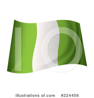 Royalty-Free (RF) Flag Clipart Illustration by michaeltravers - Stock Sample #224456
