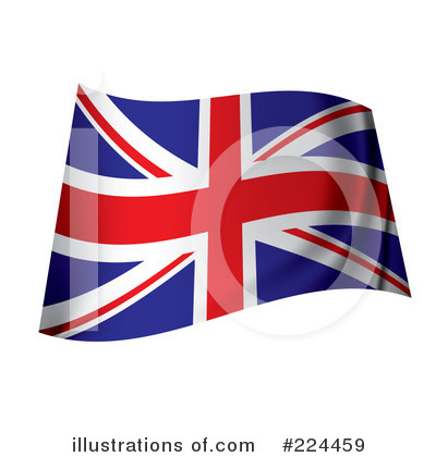 Royalty-Free (RF) Flag Clipart Illustration by michaeltravers - Stock Sample #224459