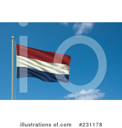Royalty-Free (RF) Flag Clipart Illustration by stockillustrations - Stock Sample #231178