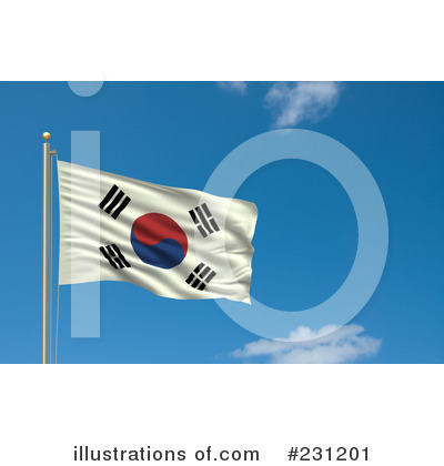 Royalty-Free (RF) Flag Clipart Illustration by stockillustrations - Stock Sample #231201