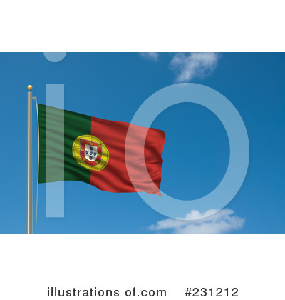 Portugal Flag Clipart #231212 by stockillustrations