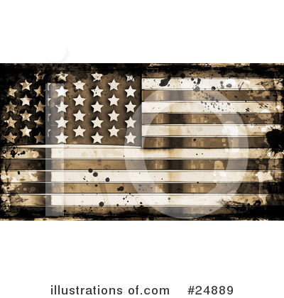 Royalty-Free (RF) Flag Clipart Illustration by KJ Pargeter - Stock Sample #24889
