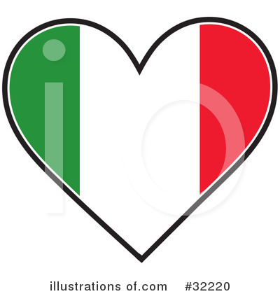 Italian Flag Clipart #32220 by Maria Bell