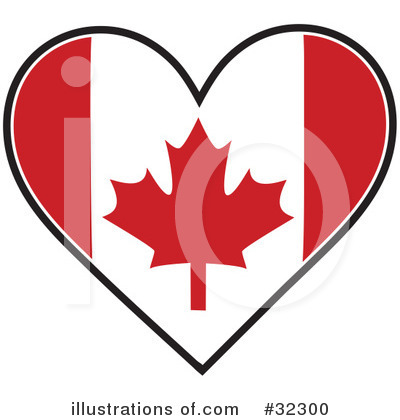 Royalty-Free (RF) Flag Clipart Illustration by Maria Bell - Stock Sample #32300