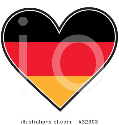 German Flag Clipart #32303 by Maria Bell