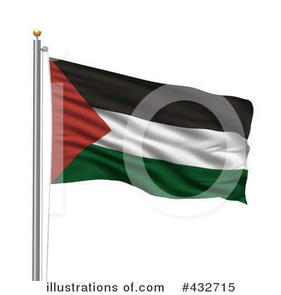 Royalty-Free (RF) Flag Clipart Illustration by stockillustrations - Stock Sample #432715