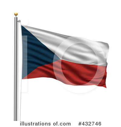 Royalty-Free (RF) Flag Clipart Illustration by stockillustrations - Stock Sample #432746