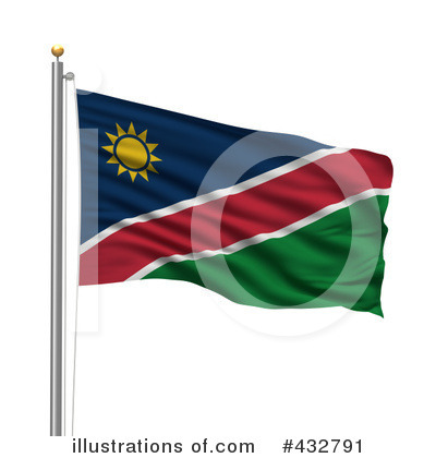 Royalty-Free (RF) Flag Clipart Illustration by stockillustrations - Stock Sample #432791