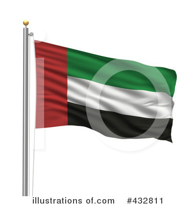Royalty-Free (RF) Flag Clipart Illustration by stockillustrations - Stock Sample #432811