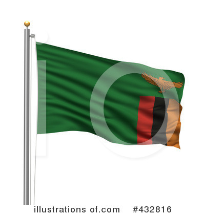 Royalty-Free (RF) Flag Clipart Illustration by stockillustrations - Stock Sample #432816