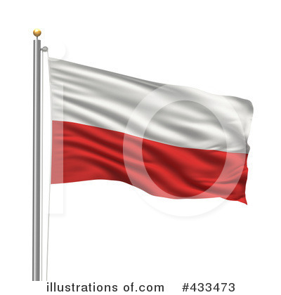 Poland Flag Clipart #433473 by stockillustrations