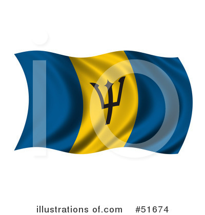 Royalty-Free (RF) Flag Clipart Illustration by stockillustrations - Stock Sample #51674