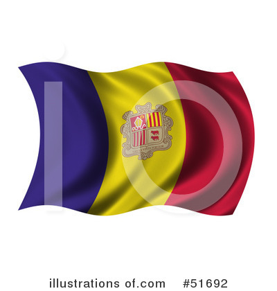 Royalty-Free (RF) Flag Clipart Illustration by stockillustrations - Stock Sample #51692