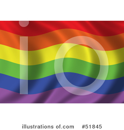 Rainbow Flag Clipart #51845 by stockillustrations