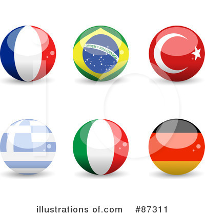 Italian Flag Clipart #87311 by elaineitalia