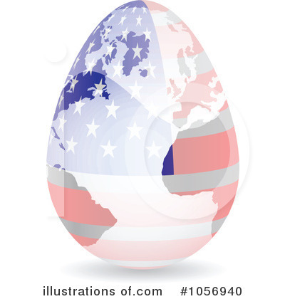 Flag Egg Globe Clipart #1056940 by Andrei Marincas