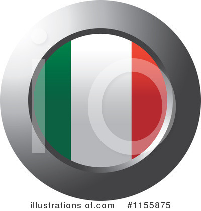 Royalty-Free (RF) Flag Icon Clipart Illustration by Lal Perera - Stock Sample #1155875