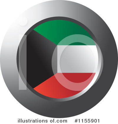 Royalty-Free (RF) Flag Icon Clipart Illustration by Lal Perera - Stock Sample #1155901