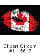 Flag Kiss Clipart #1115617 by Andrei Marincas