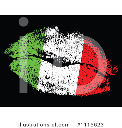 Italian Flag Clipart #1115623 by Andrei Marincas
