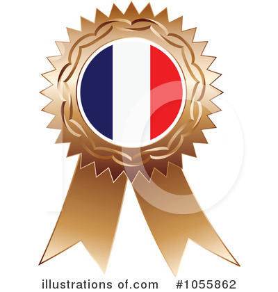 French Flag Clipart #1055862 by Andrei Marincas