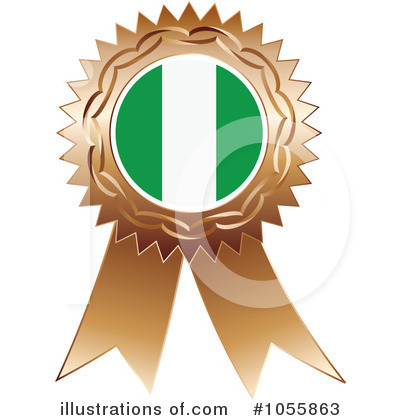 Nigeria Flag Clipart #1055863 by Andrei Marincas