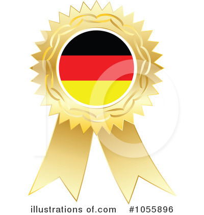 German Flag Clipart #1055896 by Andrei Marincas