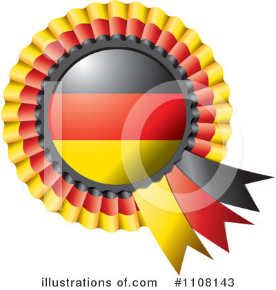 German Flag Clipart #1108143 by MilsiArt